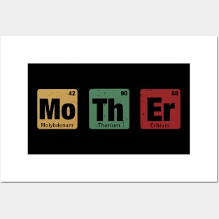 Mother Element Chemistry Gift Mothers Element Mom Gift Posters and Art